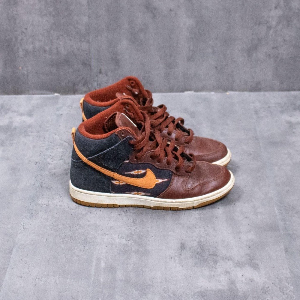 Y2K 2011 Nike Aztex Dunk Hi  Skinny Sneakers Shoes